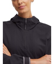 CALVIN KLEIN CK PERFORMANCE Chaqueta de tejido técnico con capucha belleza negra - Chaquetas de mujer - 3