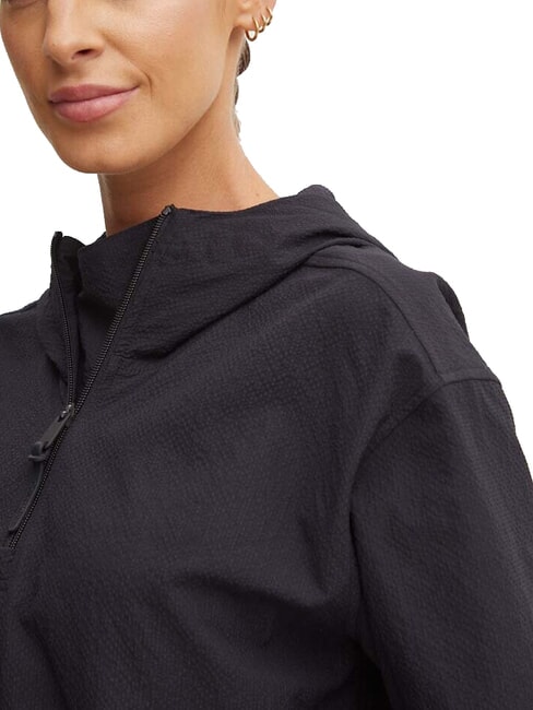 CK PERFORMANCE Chaqueta de tejido técnico con capucha belleza negra - Chaquetas de mujer