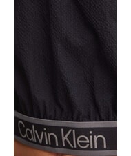 CALVIN KLEIN CK PERFORMANCE Chaqueta de tejido técnico con capucha belleza negra - Chaquetas de mujer - 5