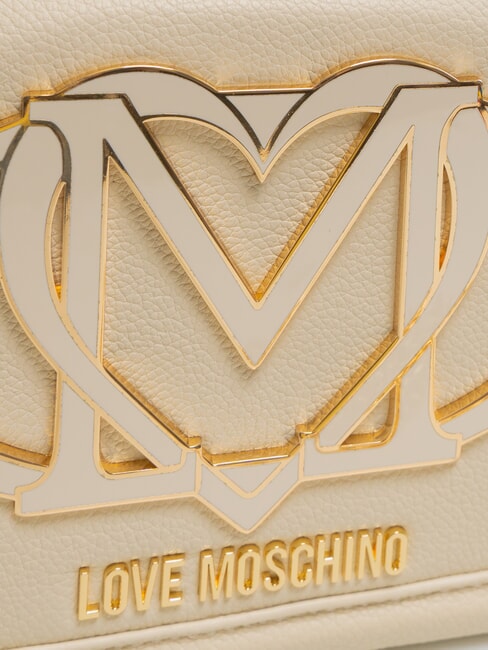 LOGO Bolso de mano con bandolera Marfil - Bolsos Mujer