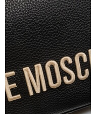 LOVE MOSCHINO CAMO CORE  Mini bolso de hombro negro - Bolsos Mujer - 3