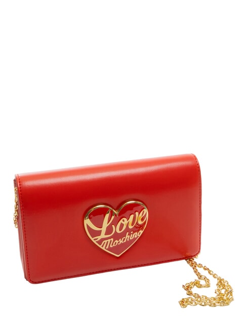 LOVE HEART  Bolso de hombro ROJO - Bolsos Mujer