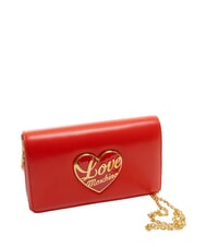 LOVE MOSCHINO LOVE HEART  Bolso de hombro ROJO - Bolsos Mujer - 2