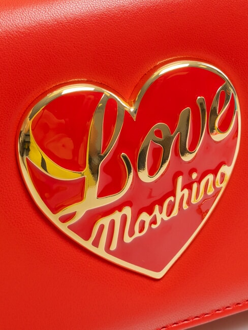 LOVE HEART  Bolso de hombro ROJO - Bolsos Mujer