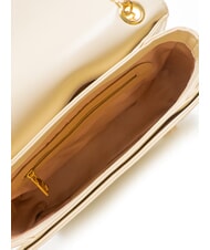 LOVE MOSCHINO LOVE HEART  Bolso de hombro Marfil - Bolsos Mujer - 5