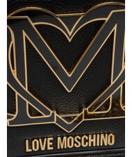 LOVE MOSCHINO LOGO Bolso de mano con bandolera negro - Bolsos Mujer - 3