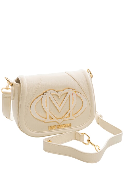 LOGO  Mini bolso de hombro Marfil - Bolsos Mujer