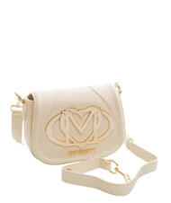 LOVE MOSCHINO LOGO  Mini bolso de hombro Marfil - Bolsos Mujer - 2