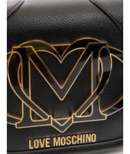 LOVE MOSCHINO LOGO  Mini bolso de hombro negro - Bolsos Mujer - 3