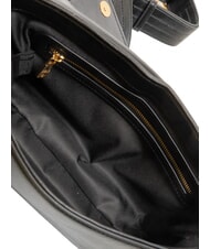 LOVE MOSCHINO LOCKED IN GOLD  Bolso de hombro, con correa para el hombro negro - Bolsos Mujer - 5