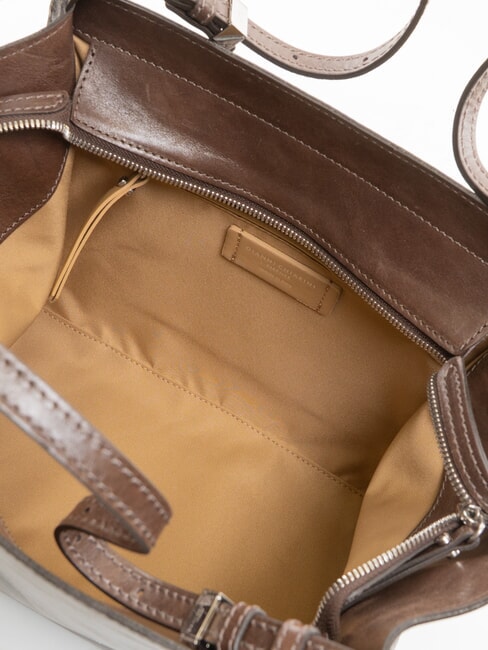 MERIDA  Bolso de mano, de cuero expresado - Bolsos Mujer