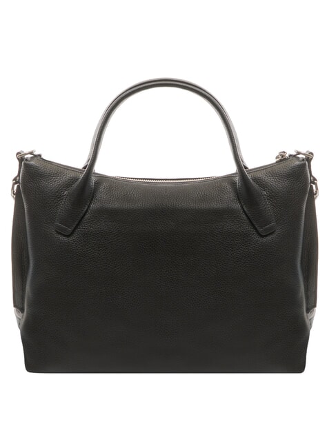 VIRGINIA Bolso de hombro de piel suave negro - Bolsos Mujer