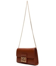 LOVE MOSCHINO SMART DAILY Bolso de mano con cadena castaña - Bolsos Mujer - 3
