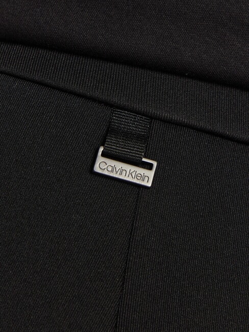 CK Pantalones de pierna acampanada suave ck negro - Pantalones de mujer