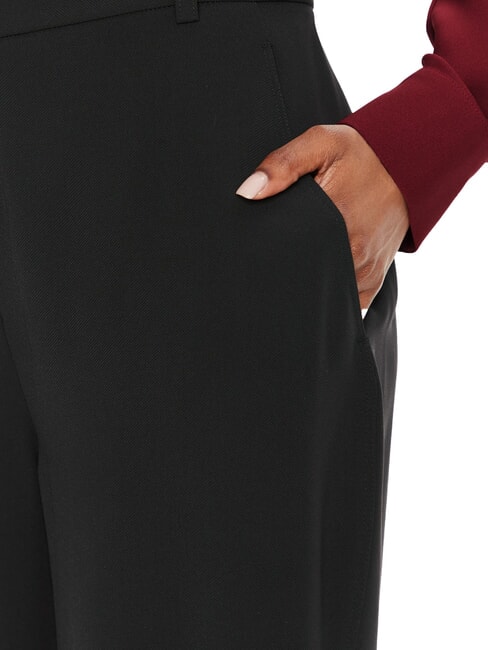 CK Pantalones palazzo suaves ck negro - Pantalones de mujer