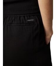 CALVIN KLEIN CK JEANS Pantalones de viscosa suave ck negro - Pantalones de mujer - 3