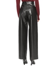 CALVIN KLEIN CK Pantalones de cintura alta con perneras anchas - Pantalones de mujer