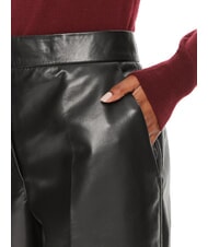 CALVIN KLEIN CK Pantalones de cintura alta con perneras anchas ck negro - Pantalones de mujer - 3