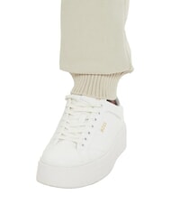 CALVIN KLEIN CK JEANS Pantalones de chándal de algodón pelícano - trajes deportivos para mujeres - 4