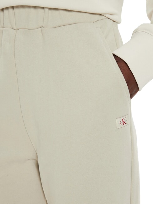 CK JEANS Pantalones de ch&aacute;ndal de algod&oacute;n pel&iacute;cano - trajes deportivos para mujeres