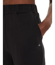 CALVIN KLEIN CK JEANS Pantalones de ch&aacute;ndal de algod&oacute;n ck negro - trajes deportivos para mujeres - 3