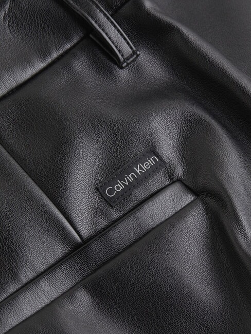 CK JEANS Pantalones rectos y anchos ck negro - Pantalones de mujer