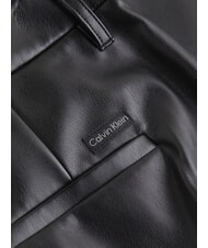 CALVIN KLEIN CK JEANS Pantalones rectos y anchos ck negro - Pantalones de mujer - 4