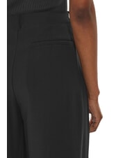 CALVIN KLEIN CK JEANS Pantalones de cintura alta con pinzas ck negro - Pantalones de mujer - 4