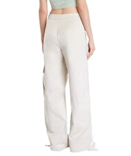 CALVIN KLEIN CK JEANS Pantalones cargo de cintura baja cáscara de huevo - Pantalones de mujer - 2