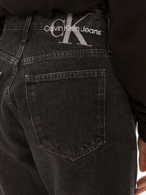 CK JEANS Vaqueros de corte mom gris denim - Jeans