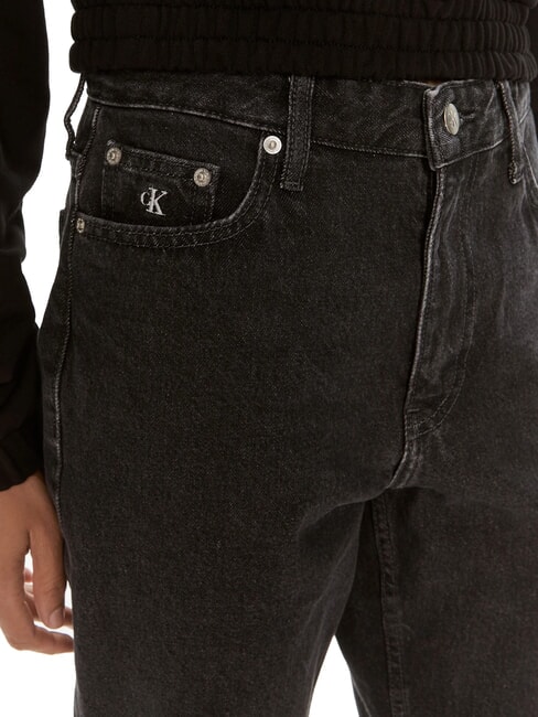 CK JEANS Vaqueros de corte mom gris denim - Jeans