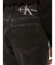 CALVIN KLEIN CK JEANS Vaqueros de corte mom gris denim - Jeans - 4