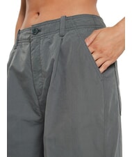 CALVIN KLEIN CK JEANS Pantalones chinos de pierna ancha y pierna recta gris infinito - Pantalones de mujer - 3