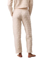 CALVIN KLEIN CK Pantalones suaves con logotipo cosido - trajes deportivos para mujeres