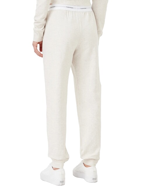 CK Pantalones de ch&aacute;ndal con el&aacute;stico con logotipo brezo de avena - trajes deportivos para mujeres