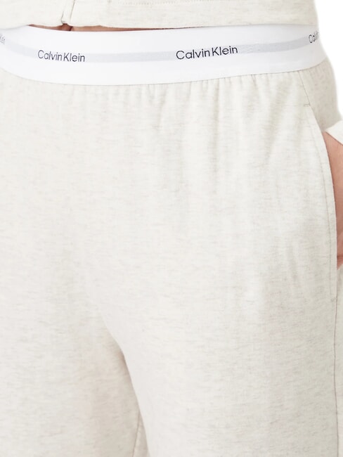 CK Pantalones de ch&aacute;ndal con el&aacute;stico con logotipo brezo de avena - trajes deportivos para mujeres