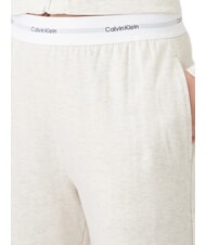 CALVIN KLEIN CK Pantalones de ch&aacute;ndal con el&aacute;stico con logotipo brezo de avena - trajes deportivos para mujeres - 3