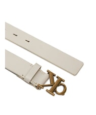 CALVIN KLEIN CK JEANS MONOGRAM  Cintur&oacute;n de cuero - Cinturones