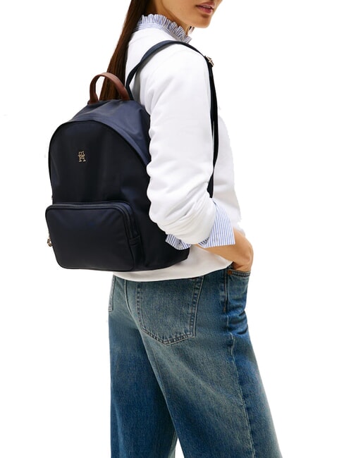 POPETTE Mochila de mujer azul espacial / negro - Bolsos Mujer