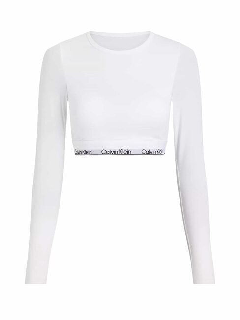 CK Camiseta de manga larga Brassi&egrave;re blanco - Ropa interior femenina