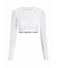 CALVIN KLEIN CK Camiseta de manga larga Brassi&egrave;re blanco - Ropa interior femenina - 3
