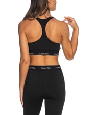 CALVIN KLEIN CK PERFORMANCE Sujetador deportivo de sujeci&oacute;n media belleza negra - Ropa interior femenina - 2