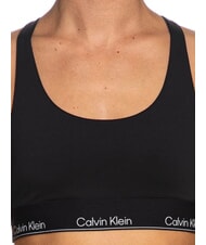 CALVIN KLEIN CK PERFORMANCE Sujetador deportivo de sujeci&oacute;n media belleza negra - Ropa interior femenina - 3