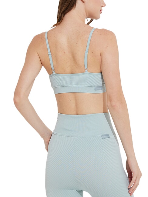 CK PERFORMANCE Sujetador deportivo bandeau niebla gris - Ropa interior femenina