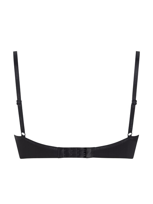 CK Sujetador con aros y encaje negro - Ropa interior femenina