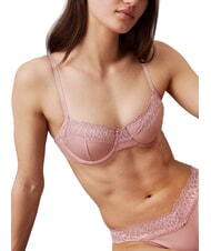 CALVIN KLEIN CK Sujetador con aros y encaje suave - Ropa interior femenina - 3