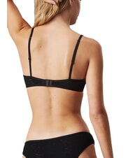 CALVIN KLEIN CK Sujetador balconette de encaje negro - Ropa interior femenina - 2