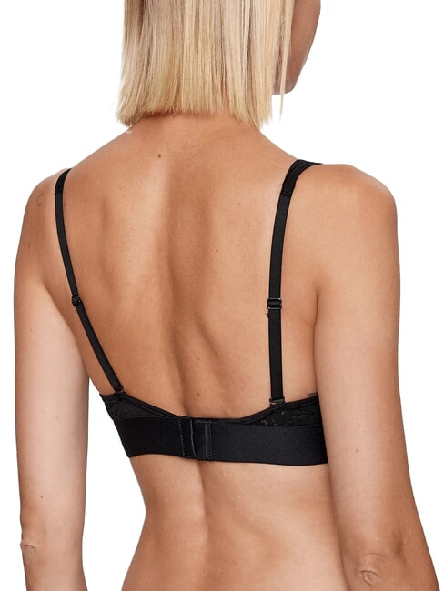 CK Sujetador bralette sin forro negro - Ropa interior femenina