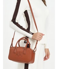 ARMANI EXCHANGE A|X BAULETTO S Bolso de mano, con bandolera cáscara de coco - Bolsos Mujer - 5