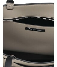 ARMANI EXCHANGE A|X BUCKLE Bolsa de hombro lubina marrón - Bolsos Mujer - 4